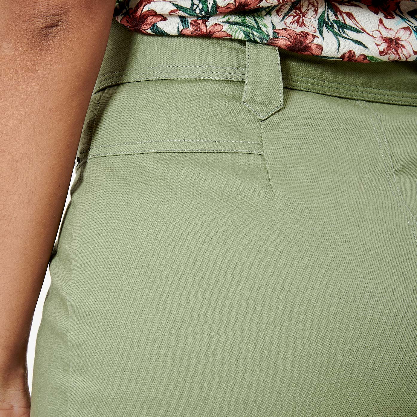 GUILI  Jupe kaki Femme