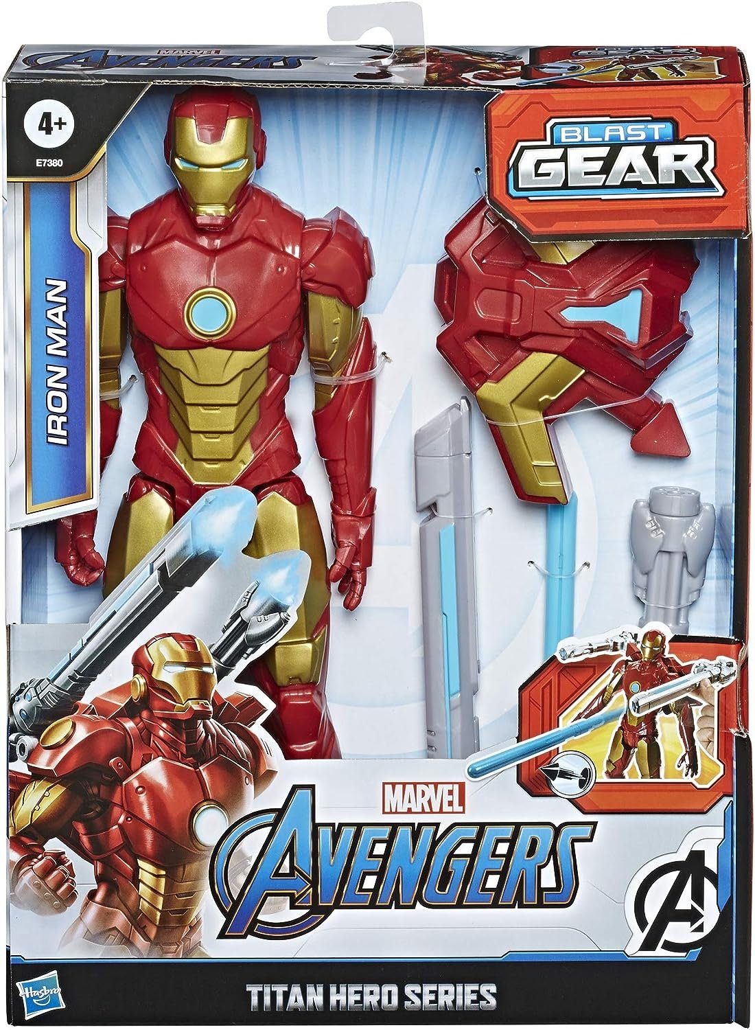 Hasbro Actionfigur Marvel Avengers Titan Hero Serie Iron Man