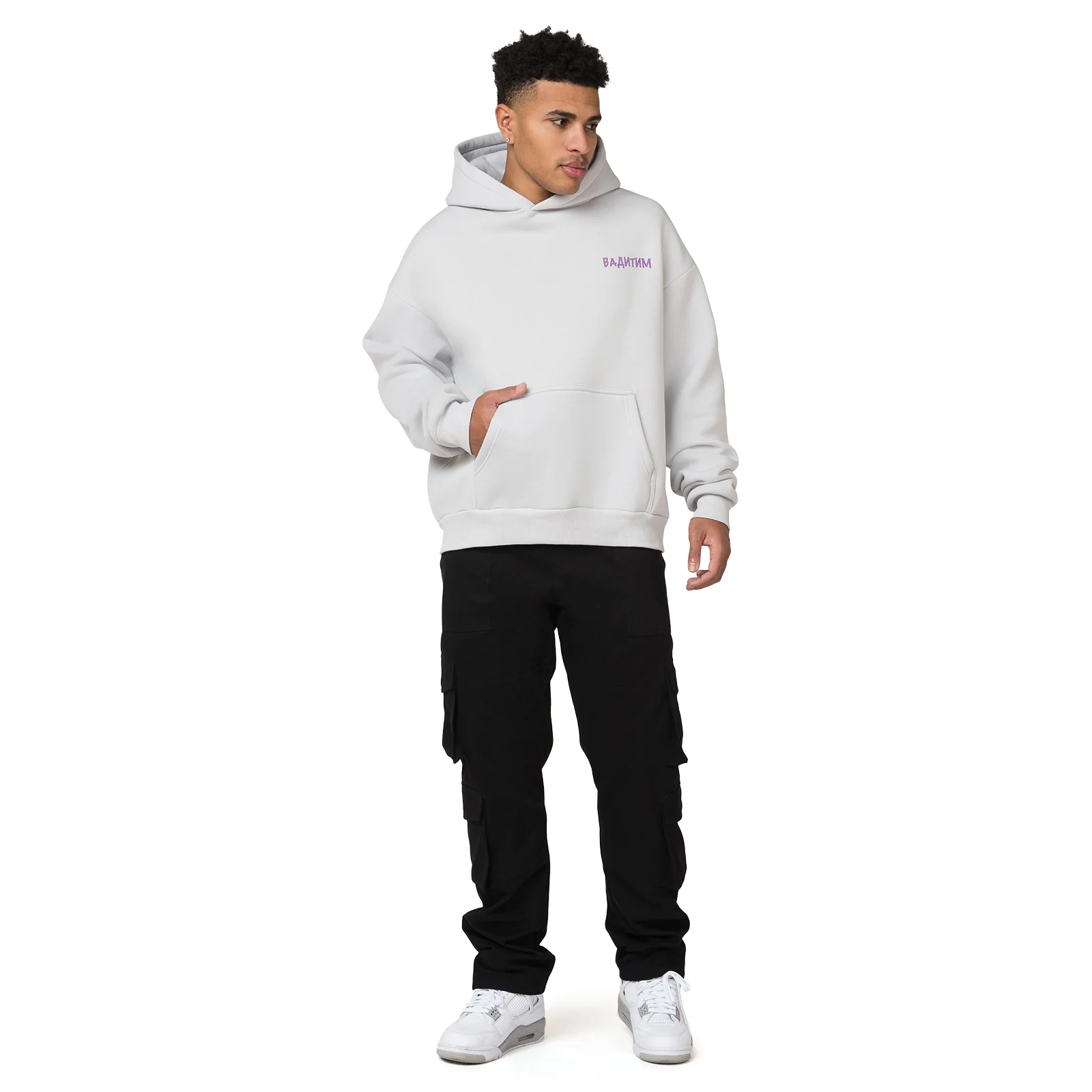 GREY ADVENTURE PARK HOODIE