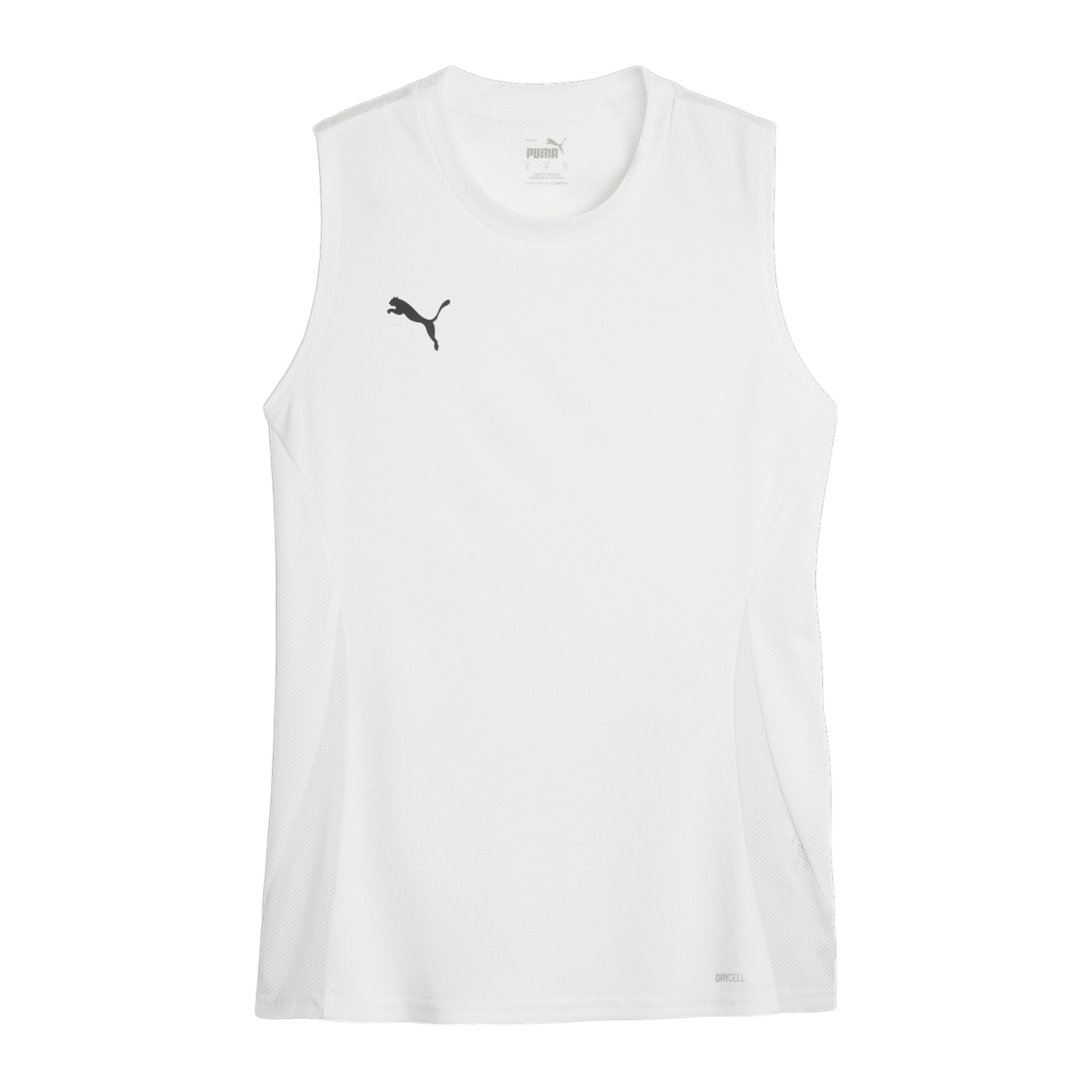 PUMA teamGOAL Tanktop Damen Weiss Schwarz F04