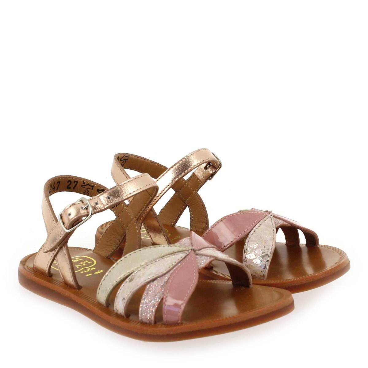 Pom d'api  PLAGETTE OTO - Cuivre multi