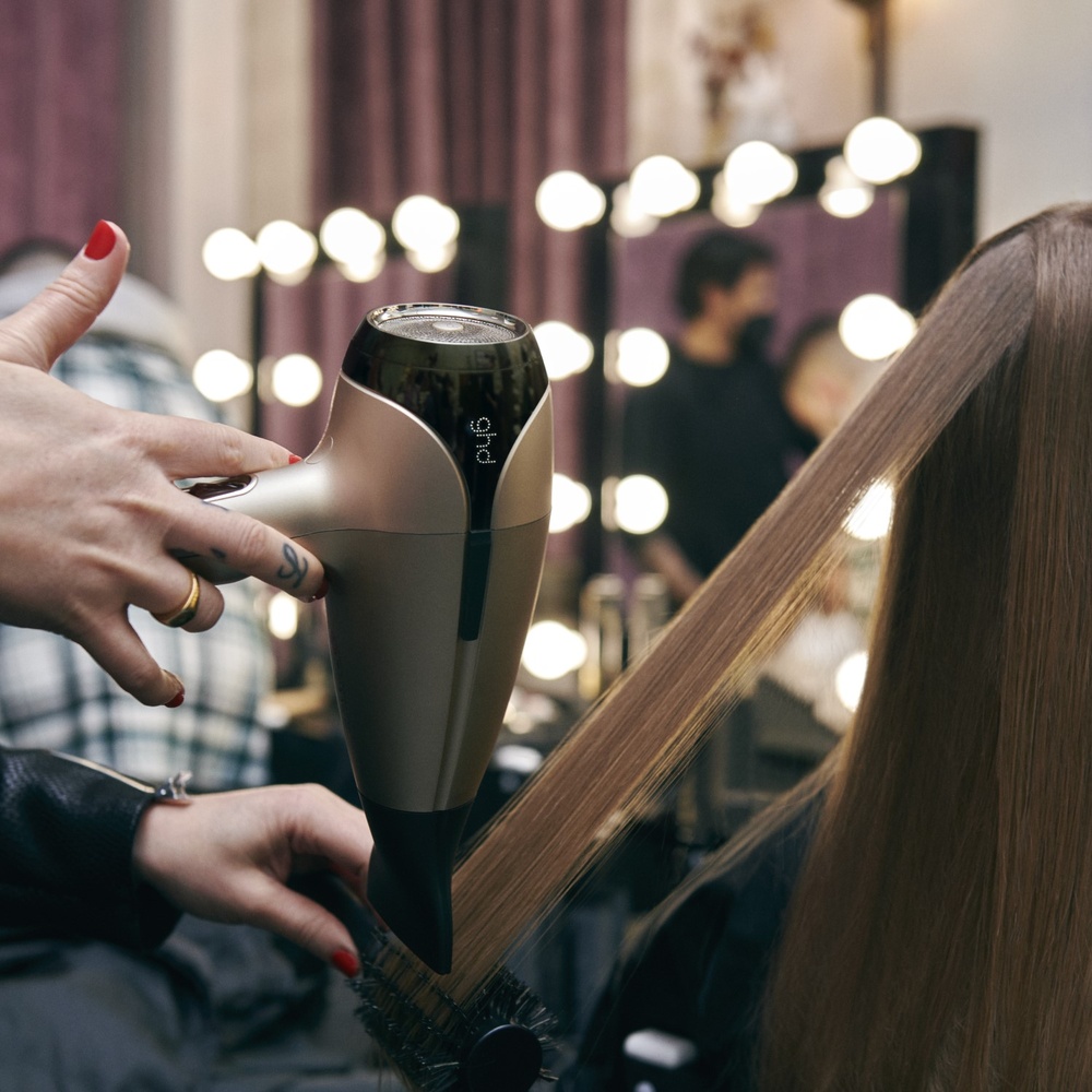 GHD Coffret deluxe Lisseur et sèche-cheveux Grand Luxe Collection Lisseur