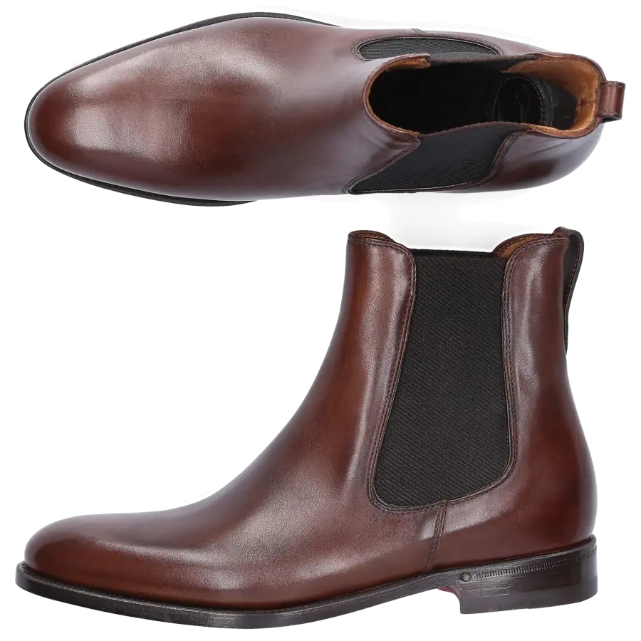 Benson's - Chelsea Boots ASCOT Kalbsleder - braun