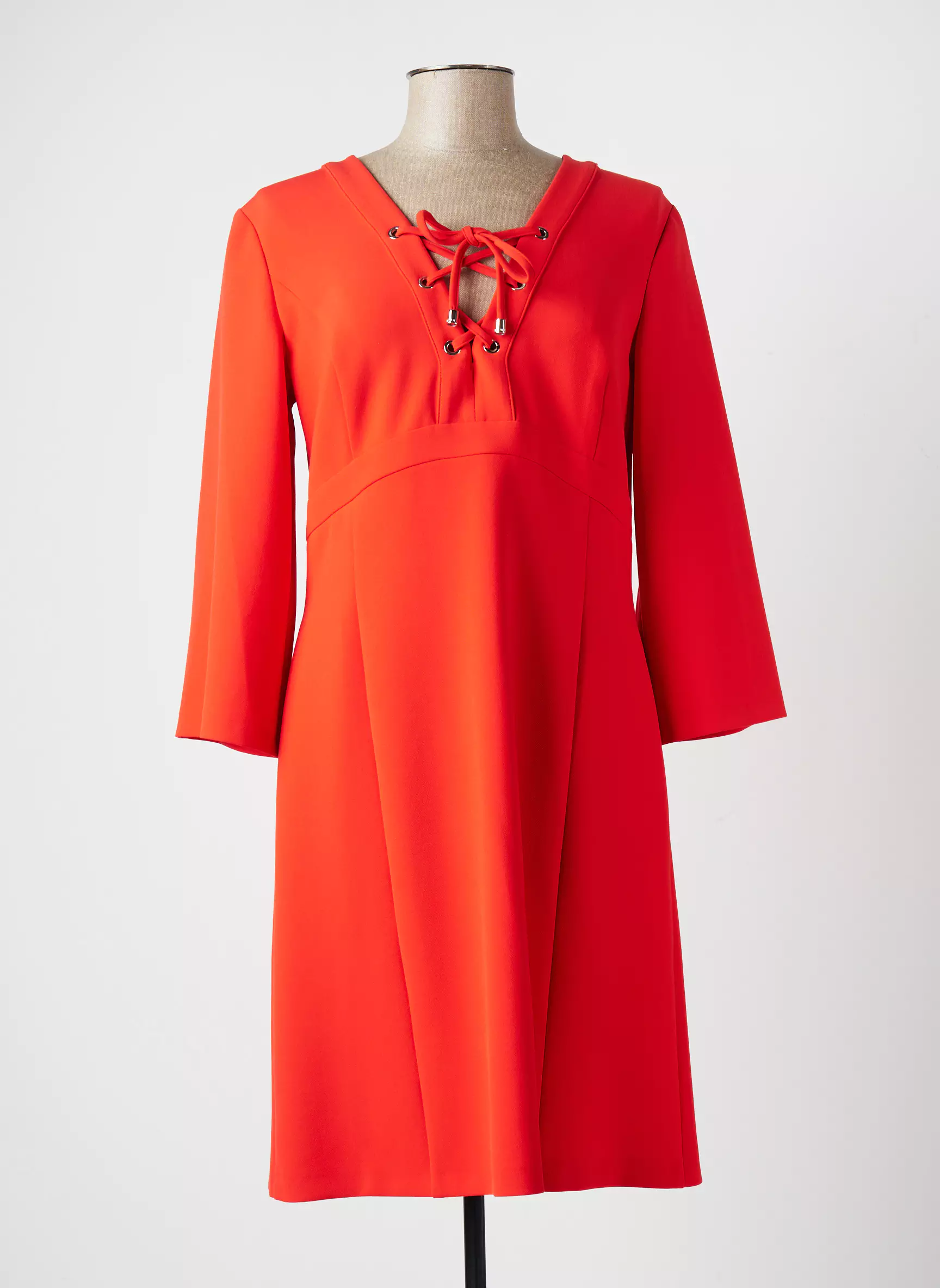 Caroline Biss Robes Mi Longues Femme couleur orange