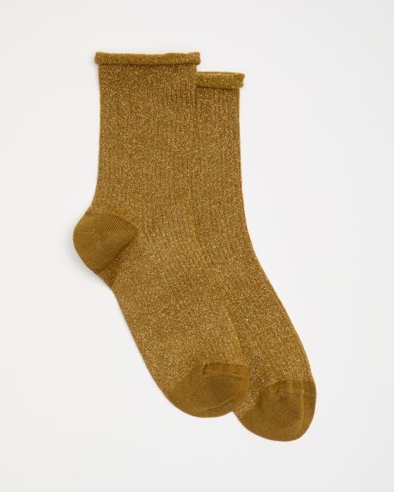 Paire de chaussettes maille côtelée chaude