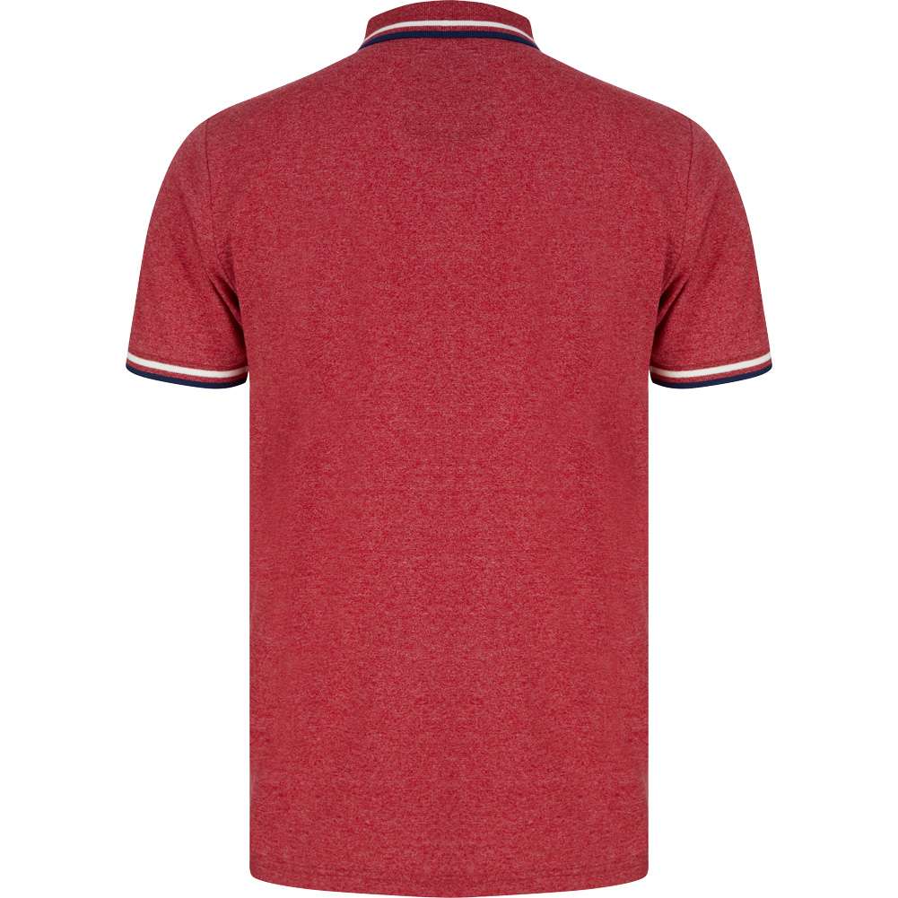 Tokyo Laundry Thornwood Herren Polo-Shirt 1X15426R1 Chili Pepper