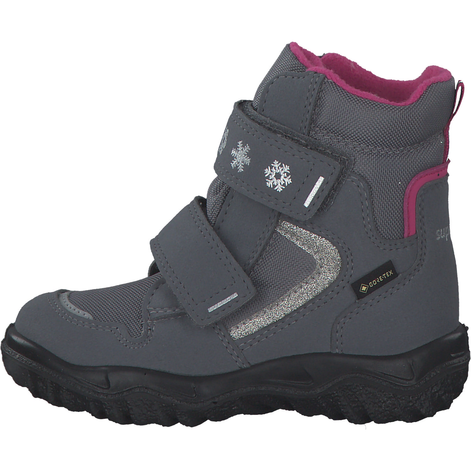 Superfit HUSKY 00045, Stiefel (Kinder), Kinder, Grau/rosa