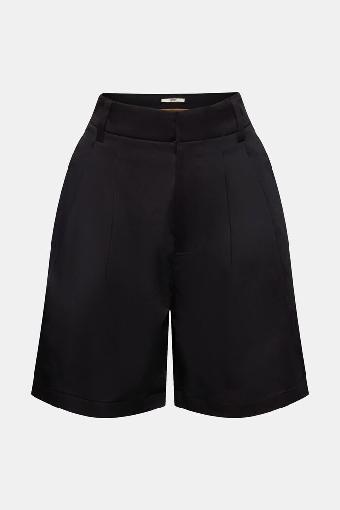 Satinshorts in Washed-Optik