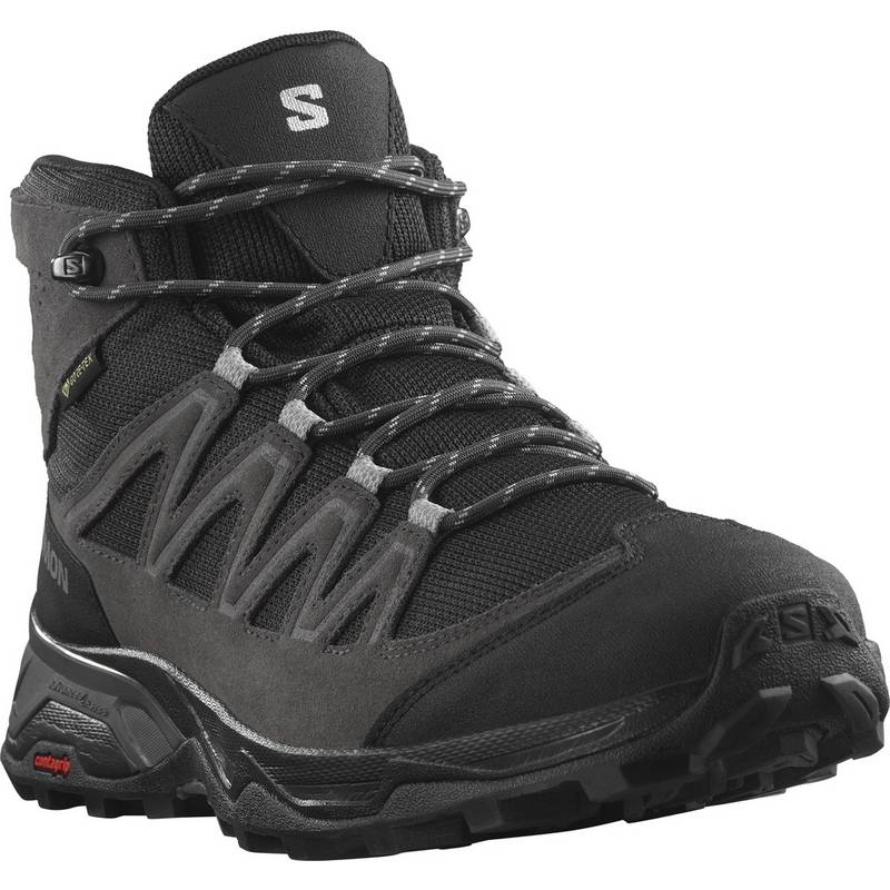 Salomon X WARD LEATHER MID Wanderschuhe Herren