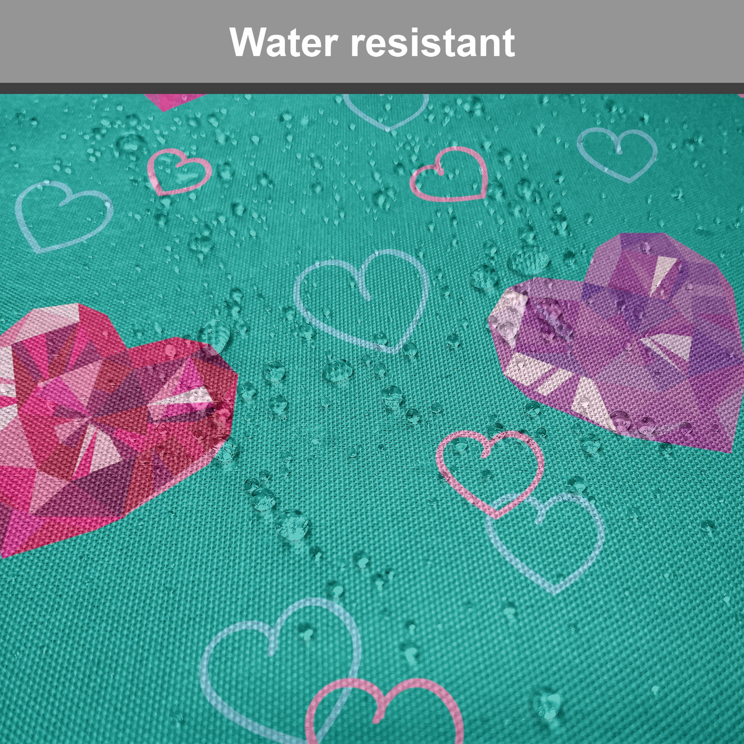 Abakuhaus Stuhlkissen Dekoratives wasserfestes Kissen mit Riemen für Küchensitze, Valentines Feiern Verhältnis