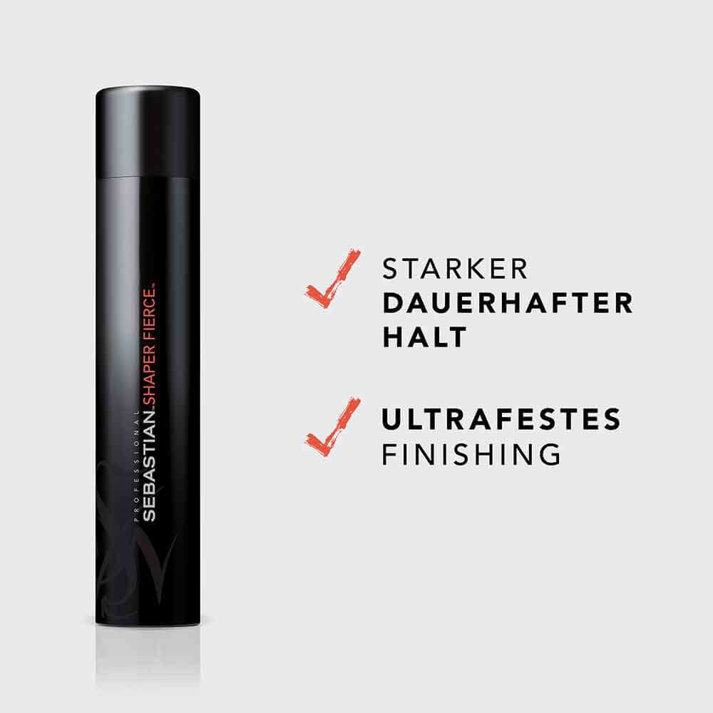 Sebastian Professional Haarsprays und Trockenshampoo Shaper Fierce Ultra-Firm Finishing Hairspray