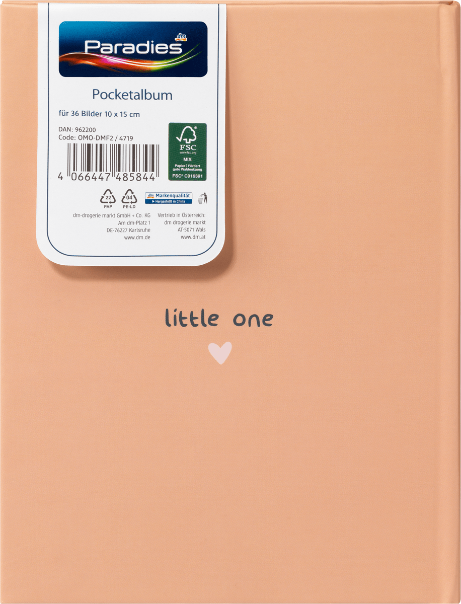 Fotoalbum Pocket 10x15 cm, Little One, 1 St