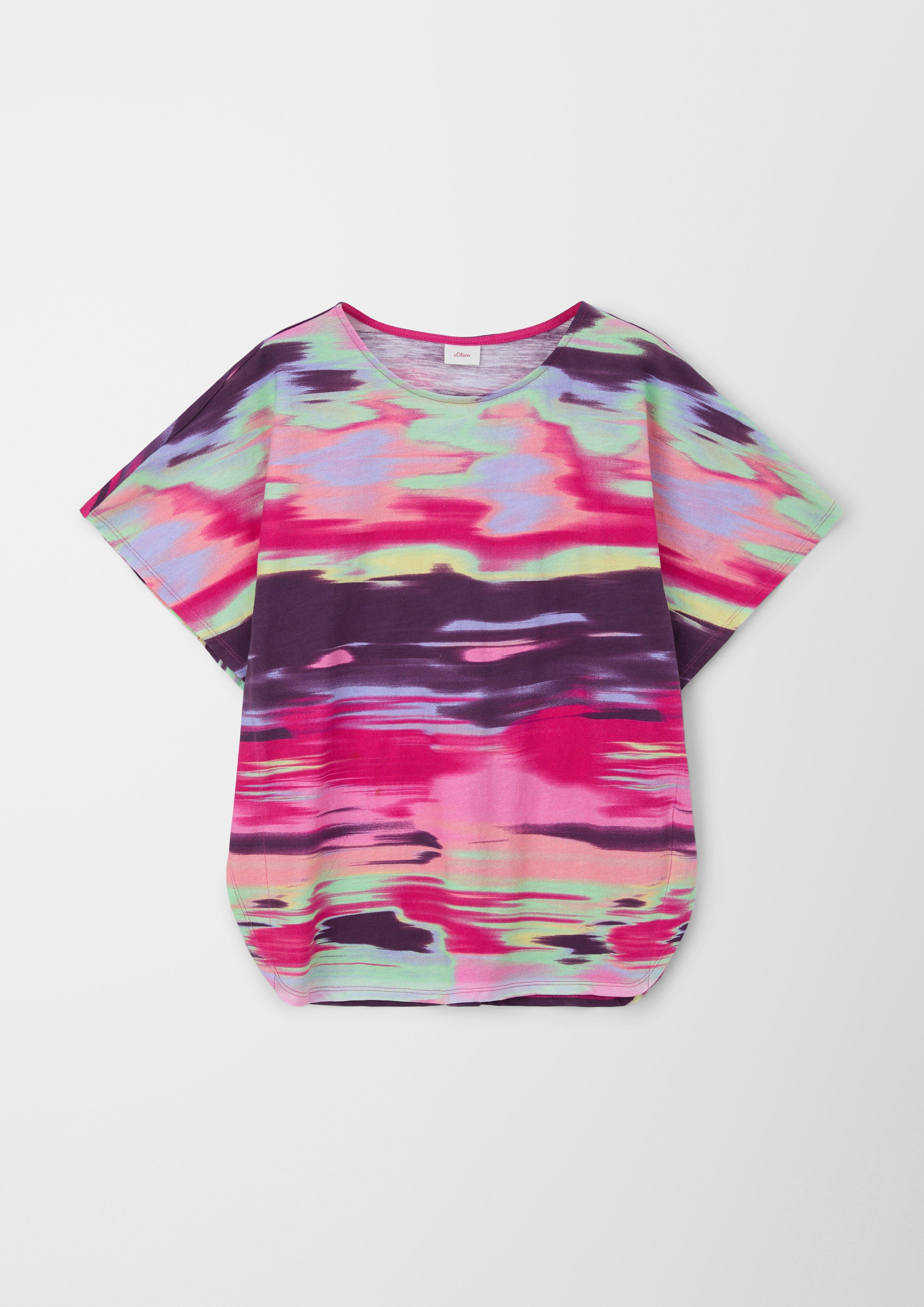 Poncho mit Allover-Print  2130478-44A3