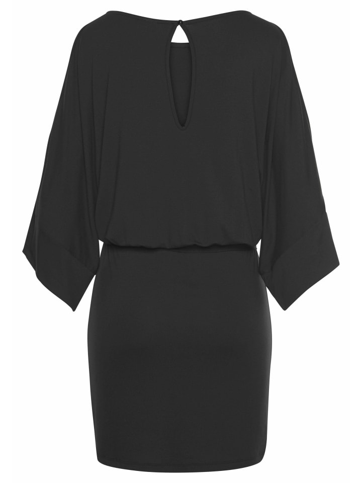 Buffalo Jerseykleid in schwarz günstig kaufen