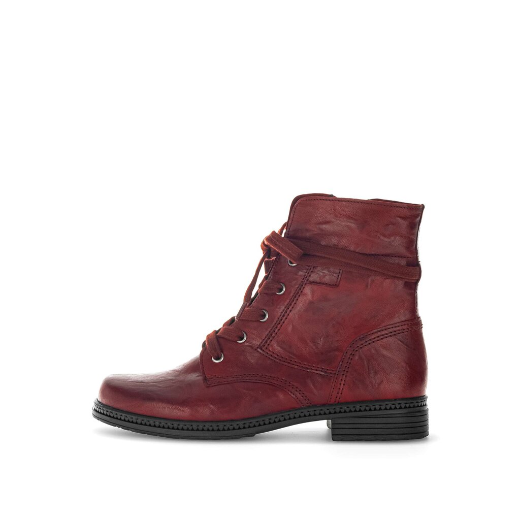 Gabor fashion Schnürstiefelette rot