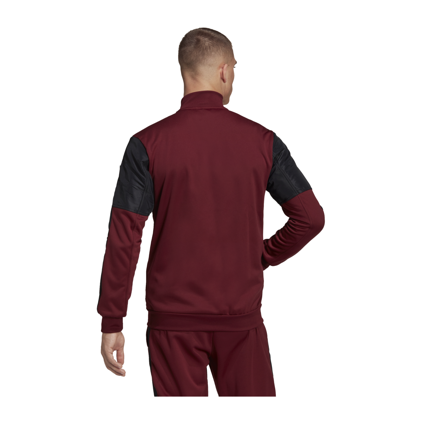 adidas Tiro ST Trainingsjacke Rot Schwarz