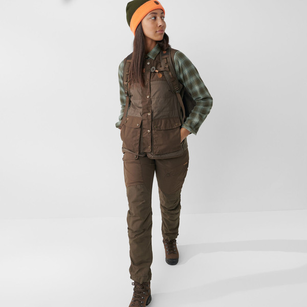 FOREST WOOL PADDED VEST W Damen - Weste
