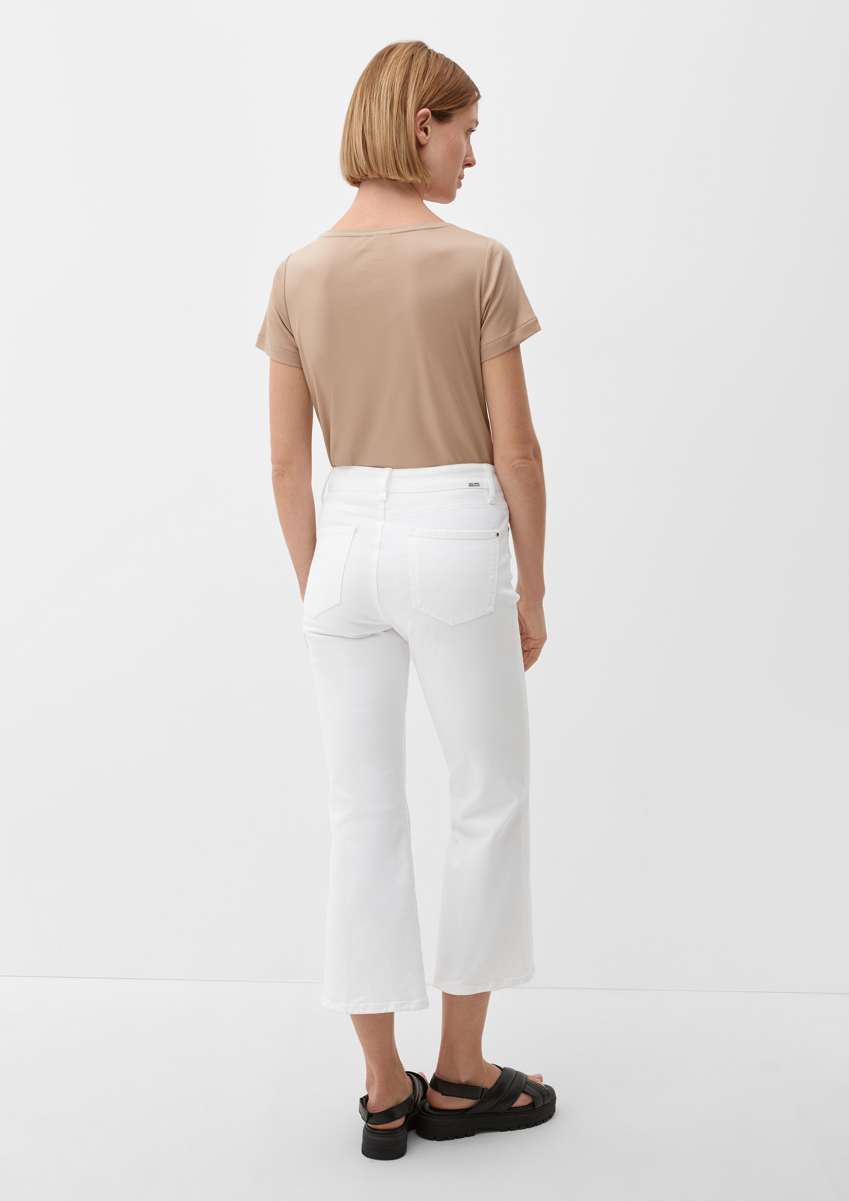 Cropped-Jeans Flared / Slim Fit / High Rise / Flared Leg  2129967-02Z8