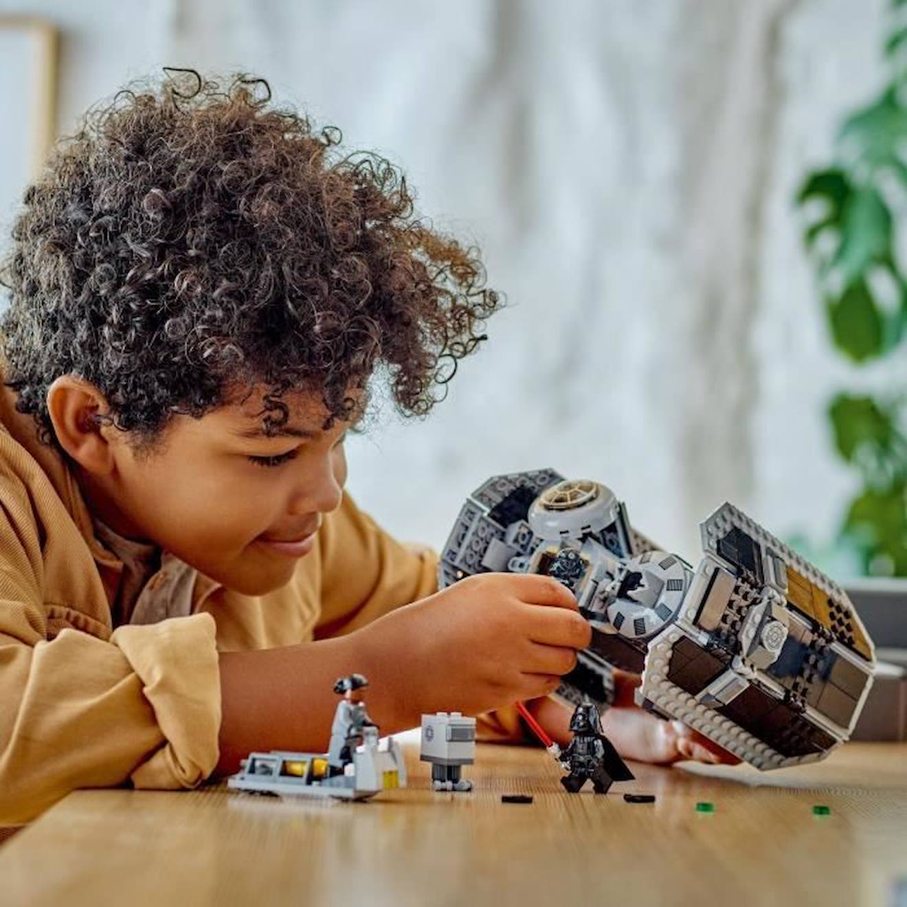 LEGO® Star Wars 75347 Le Bombardier TIE, Maquette Vaisseau avec Figurine de Droïde Gonk blanc