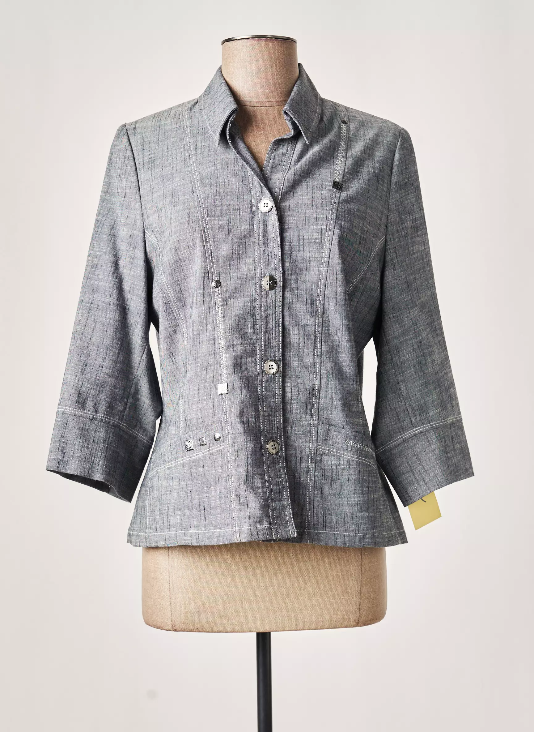 France Rivoire Vestecasual Femme couleur bleu
