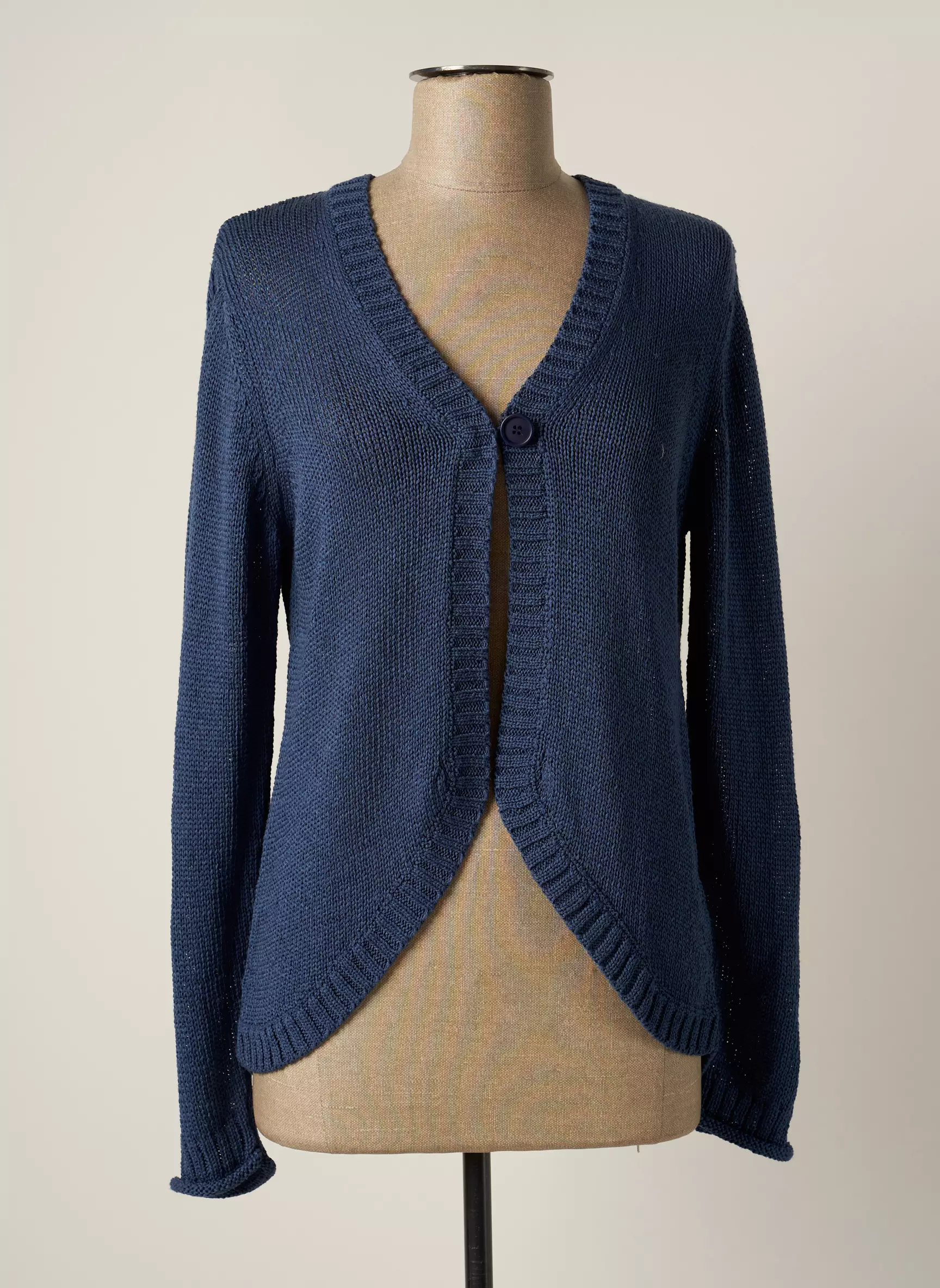 Lucchini Cardigans Femme couleur bleu