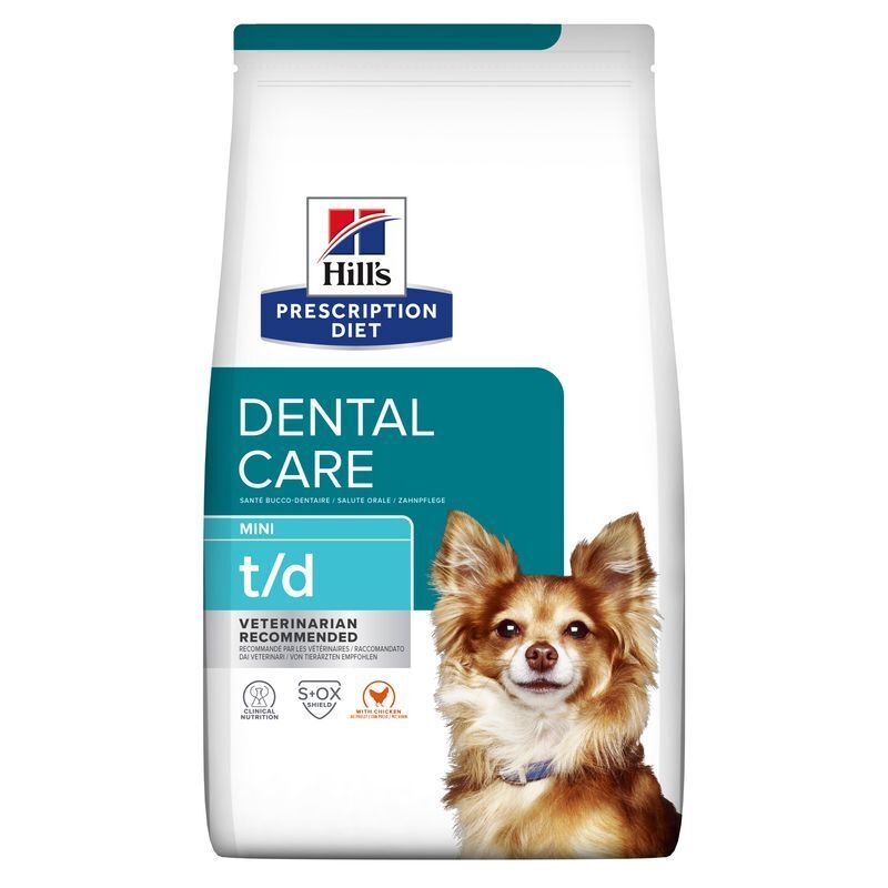 Hill's Zähne Hill's Prescription Diet Dental Care Mini t/d 3kg