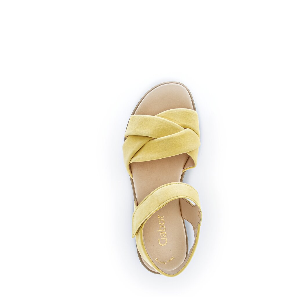 Gabor fashion Plateau Sandale gelb