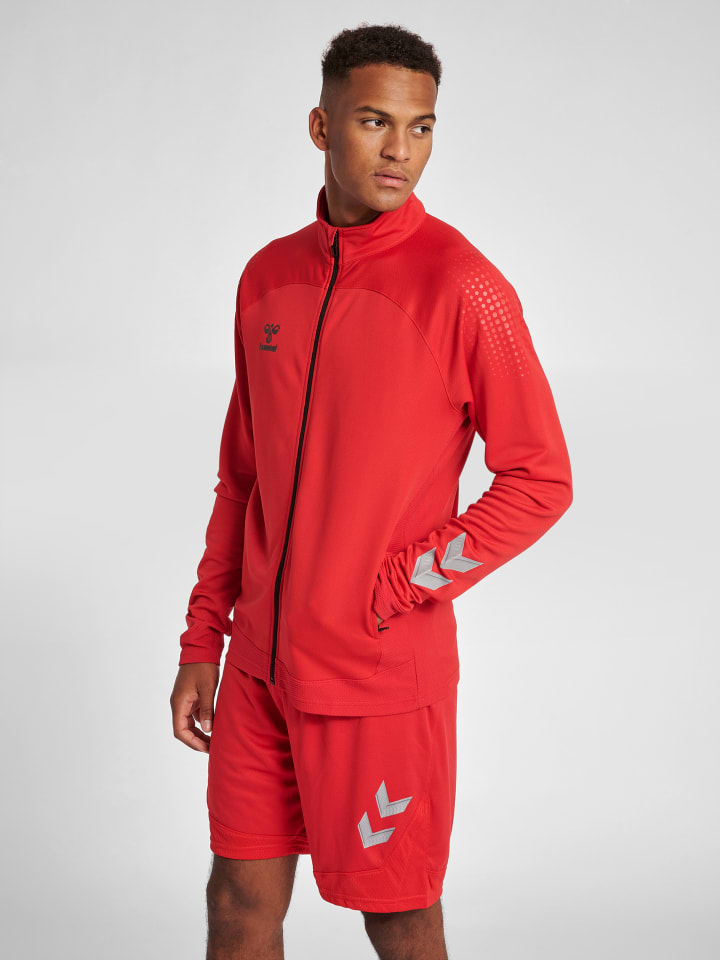Hummel Hummel Reißverschluss Jacke Hmllead Herren in TRUE RED günstig kaufen