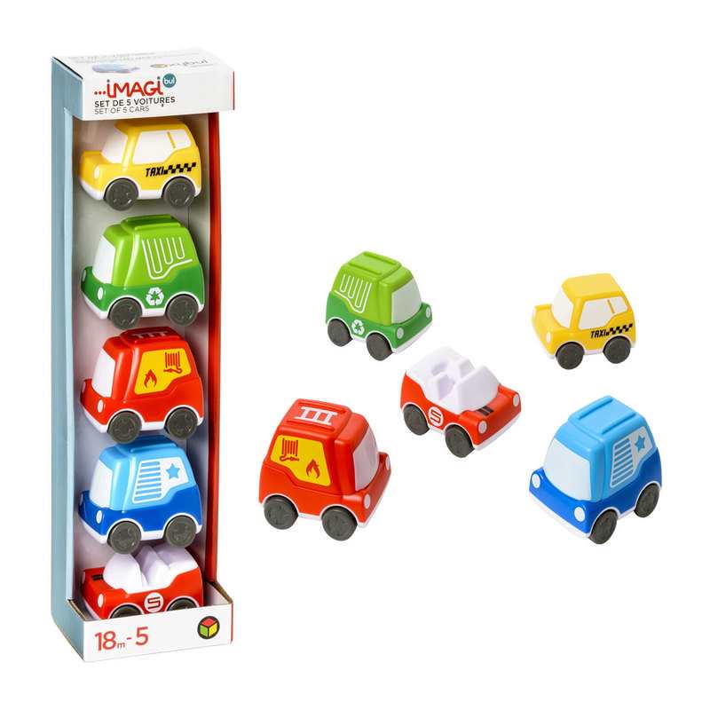 Set de 5 voitures Oxybul