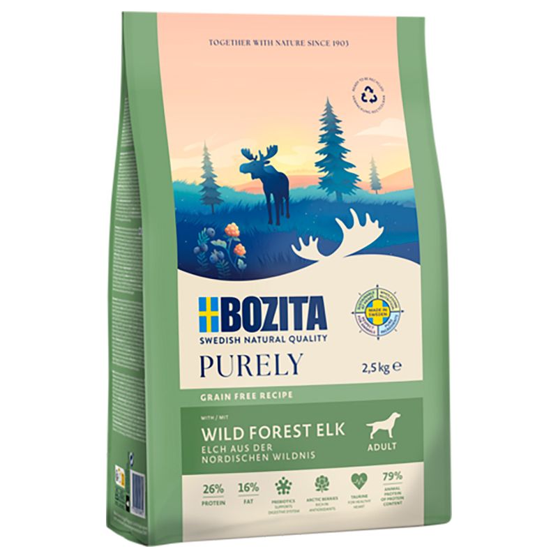 Bozita Dog Purely Adult Grain Free Elch