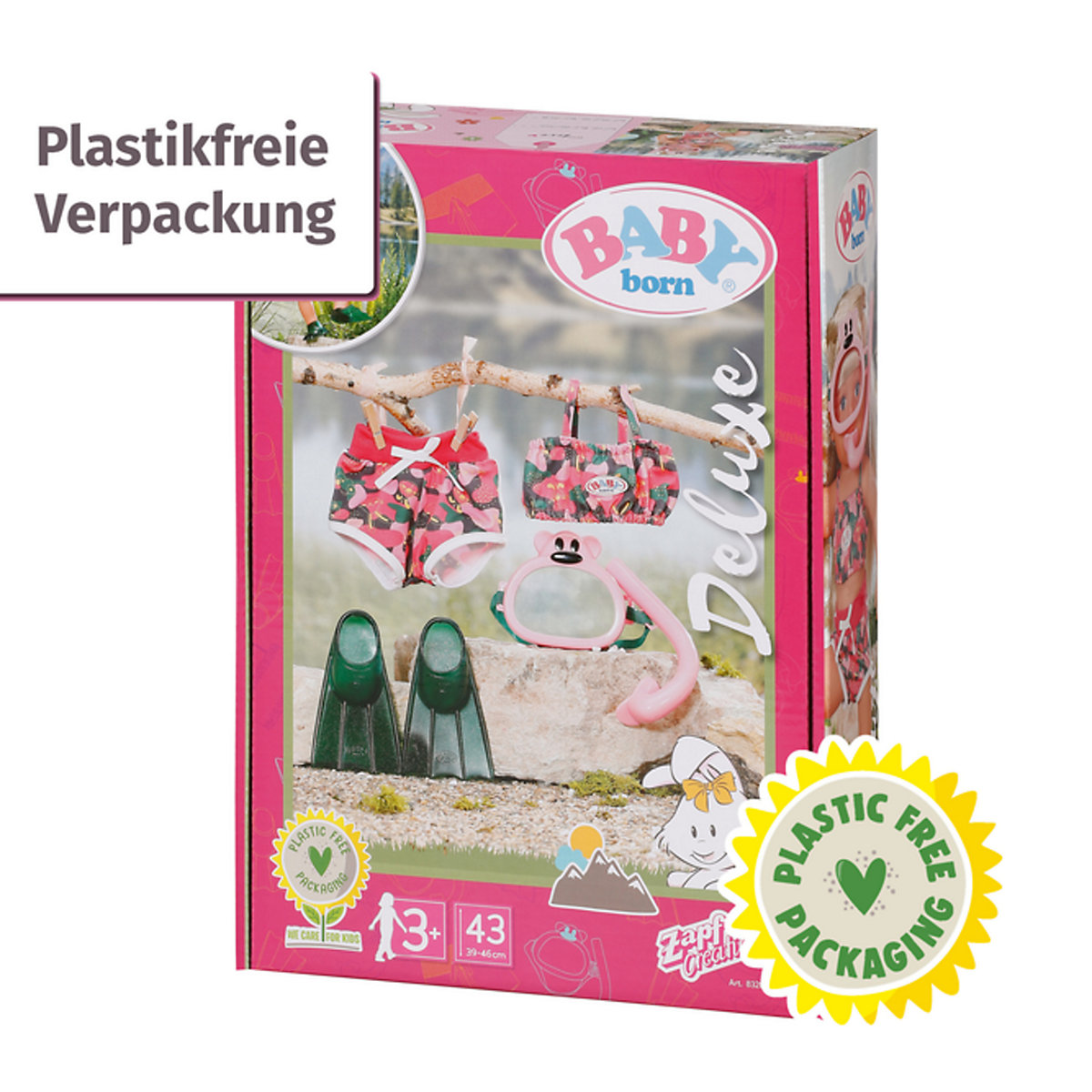 BABY born® Weekend Deluxe Tauchspaß 43cm