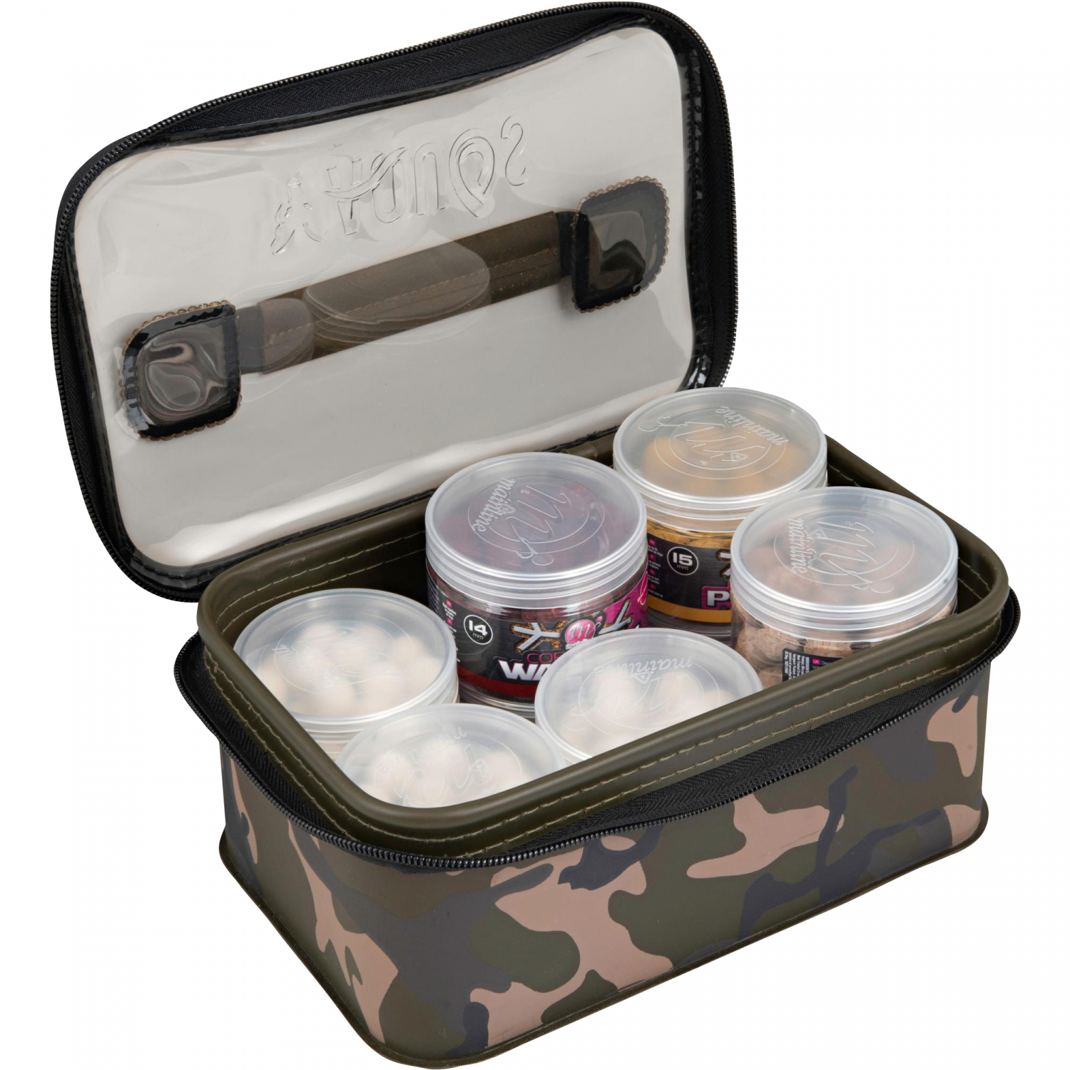 Fox Carp Ködertasche Aquos Bait Storage L (camo)
