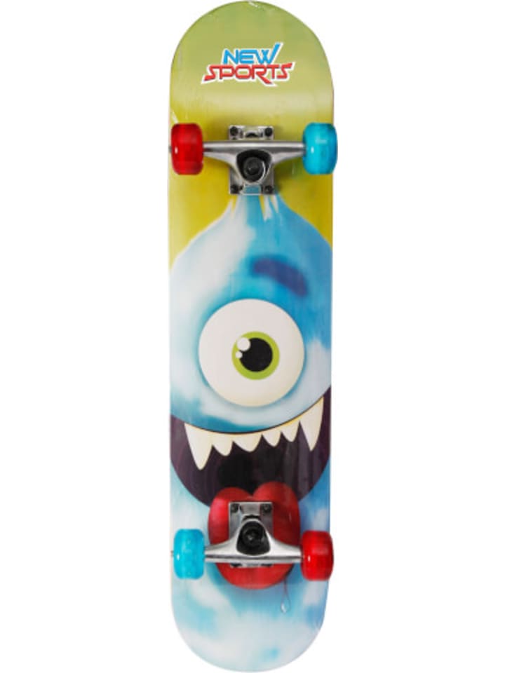 New Sports Skateboard Cyclops, LED Räder, 78 cm, ABEC 7 Kugellager - ab 5 Jahre günstig kaufen onesize