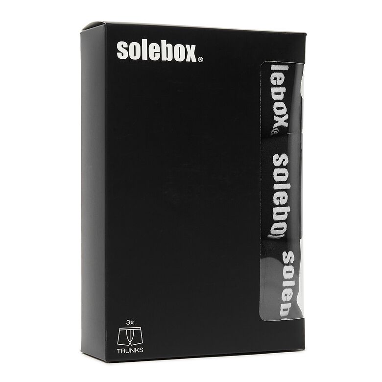 solebox Boxershorts 3 Pack black