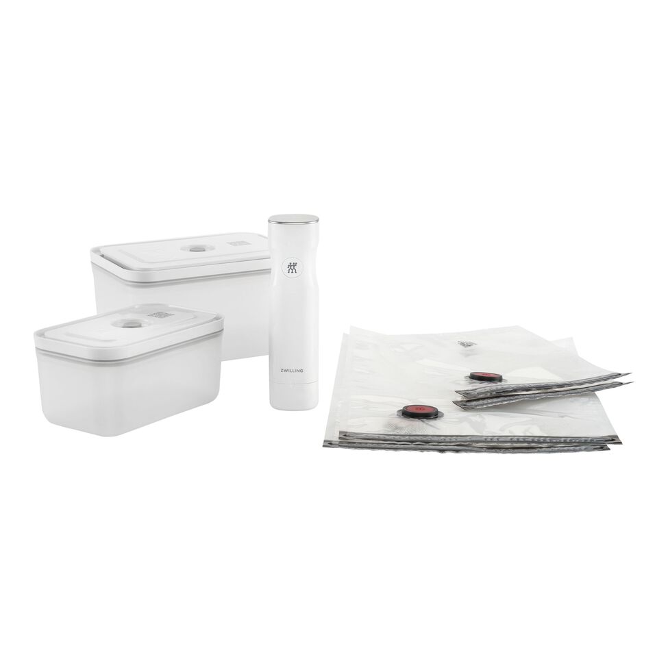 Vakuum Starterset, Kunststoff / M/L, 7-tlg, Weiß