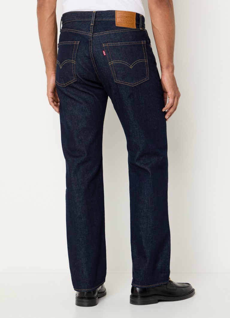 Jeansy Levi's 555 z prostą nogawką, ciemne wyblaknięcie