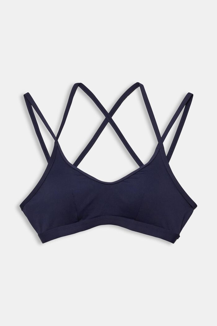Recycelt: wattiertes Bustier-Top