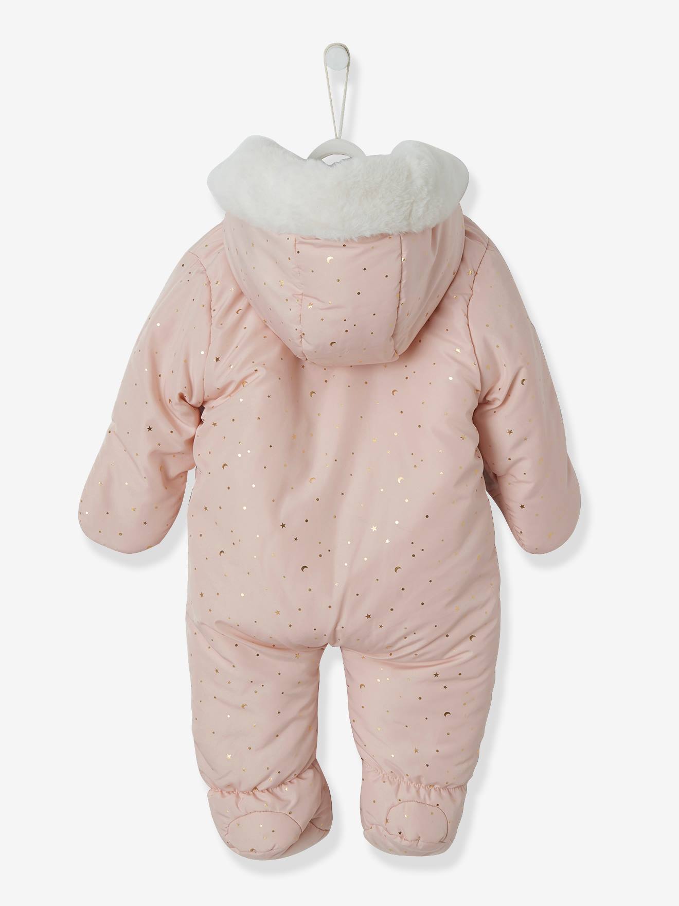 Vertbaudet Baby Winter-Overall mit Recycling-Polyester, gefüttert - nachtblau