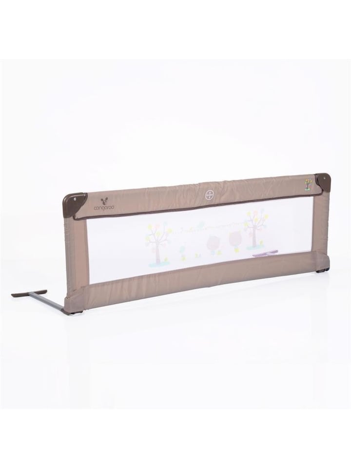 Cangaroo Bettschutzgitter, Bettgitter 130 x 43,5 cm in braun günstig kaufen onesize