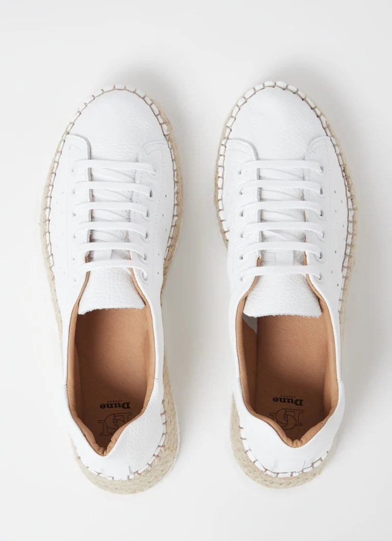 Dune London  Explainedd sneaker van leer