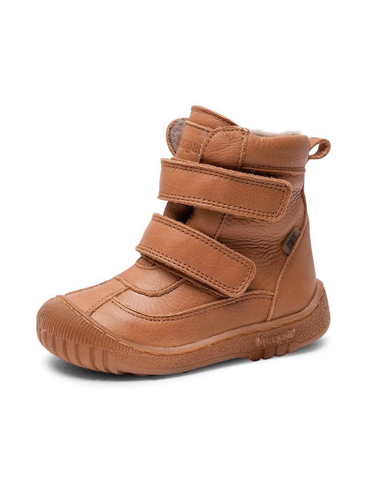 bisgaard Leder-Winterboots in Hellbraun günstig kaufen