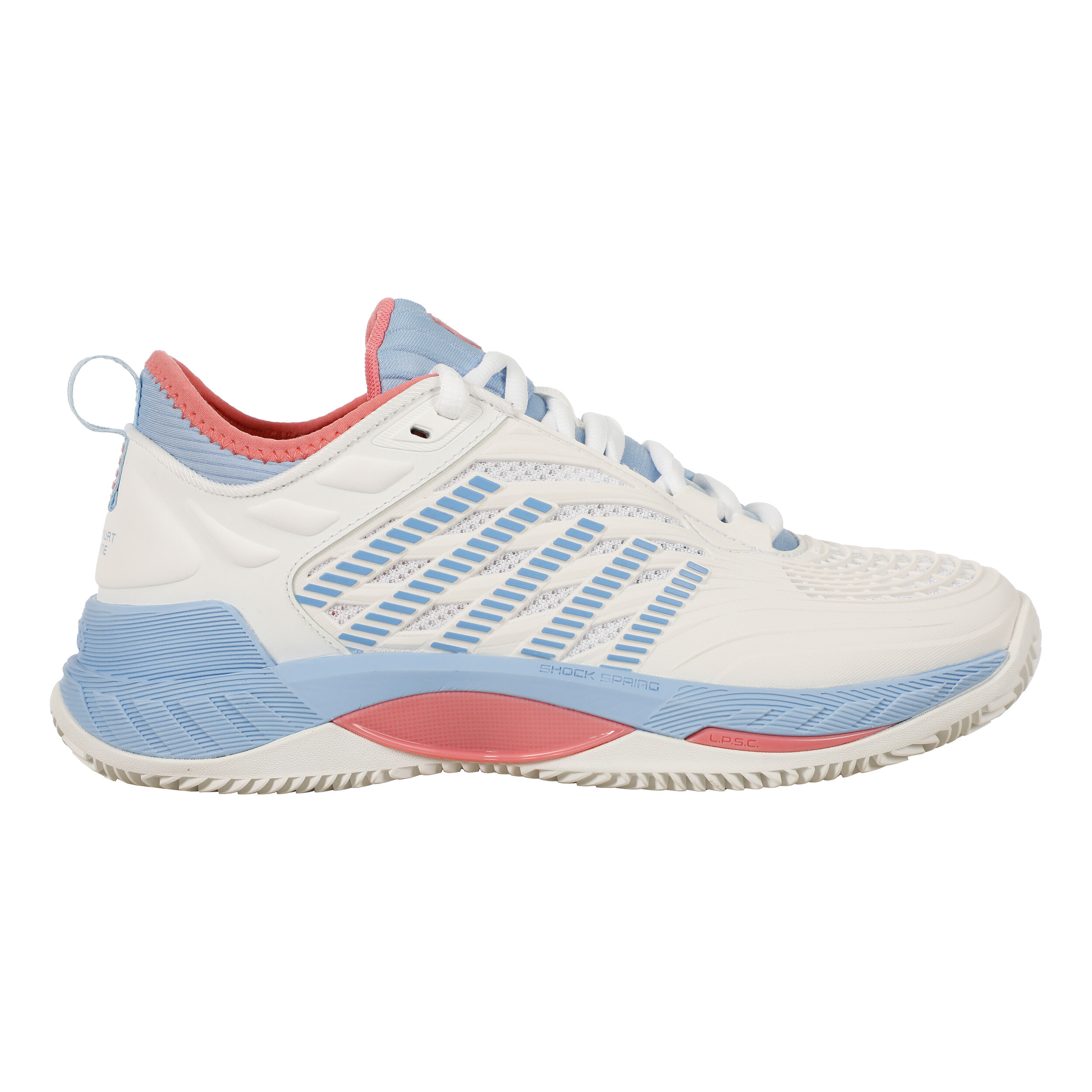 Hypercourt Supreme 2 CLAY Sandplatzschuh Damen - Weiß, Lila