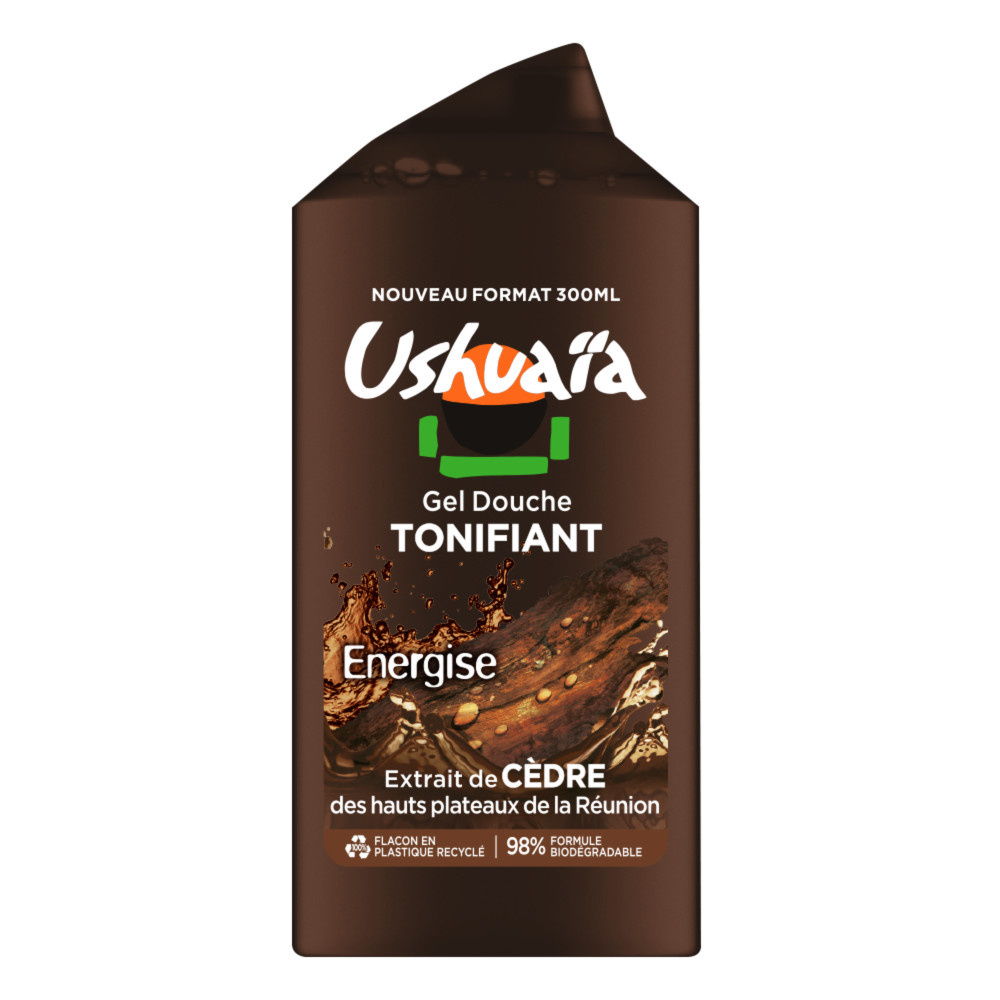 ushuaïa Ushuaia Gel douche Cèdre 300ml Gel Douche Cèdre