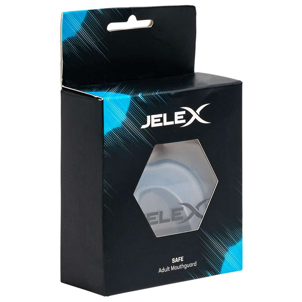 JELEX Safe Trainings Mund Zahnschutz schwarz