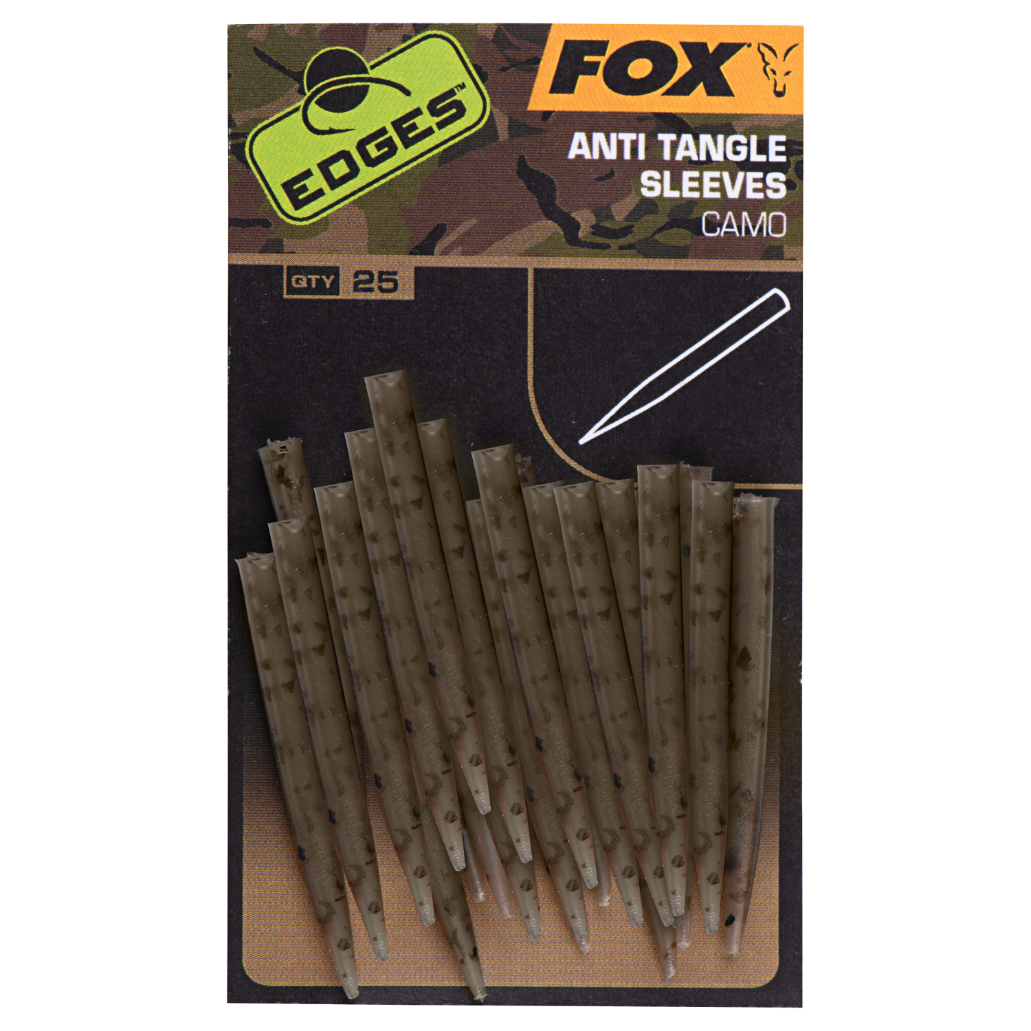 Fox Carp Edges™ Anti Tangle Sleeves (camo)
