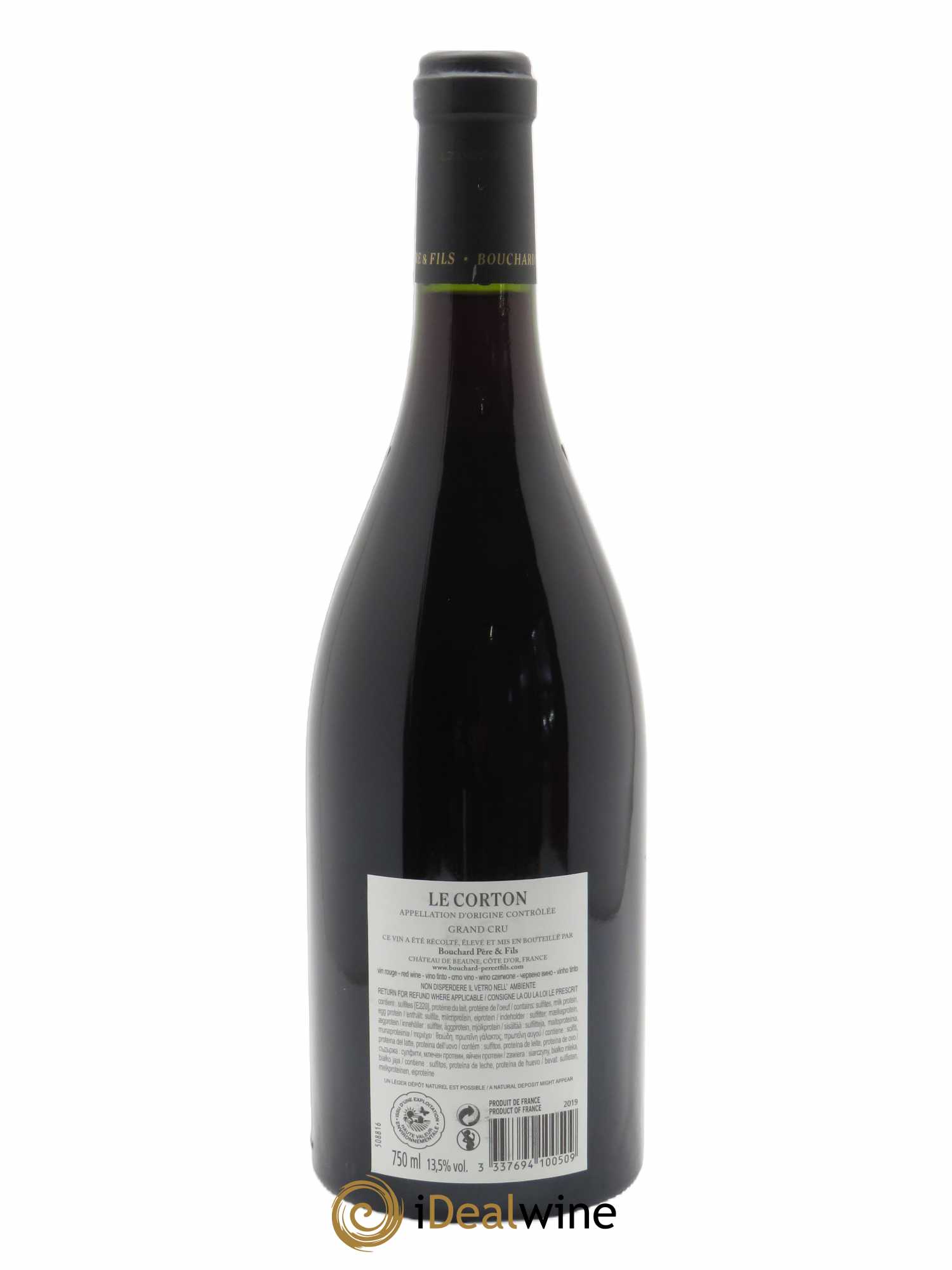 Corton Le Corton Bouchard Père & Fils  2019 - Lot de 1 Bouteille