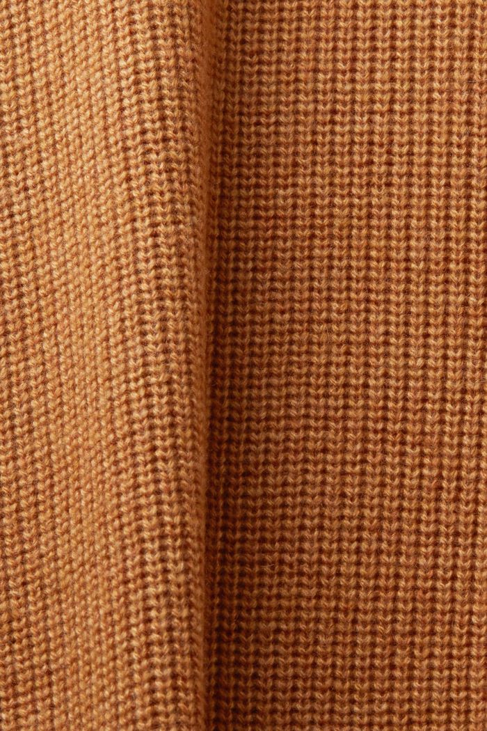 Offener, langer Cardigan mit Kapuze