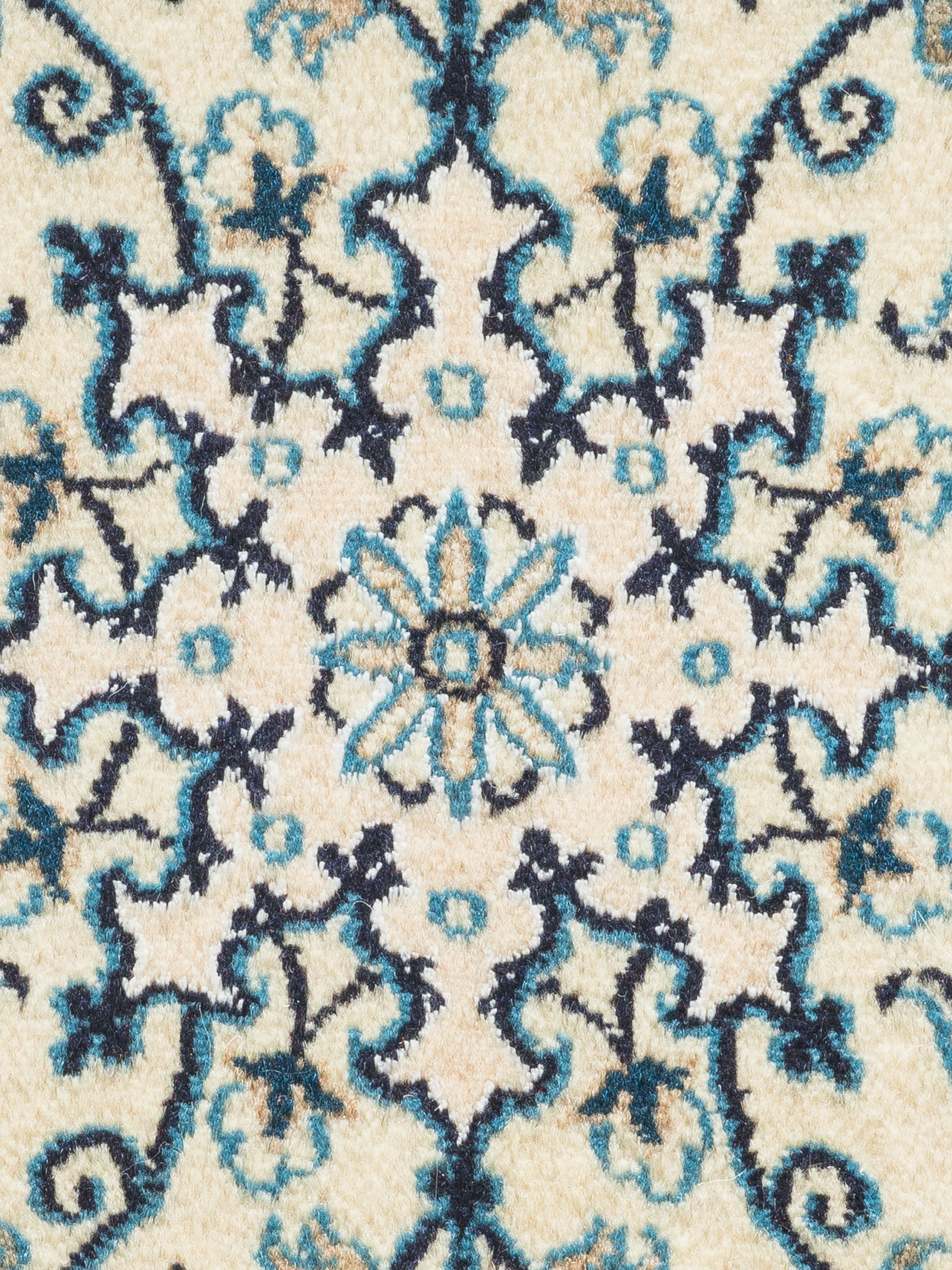 Kaschmar Nain 12 Lah ca. 60 x 90 cm, Unikat / Einzelstück