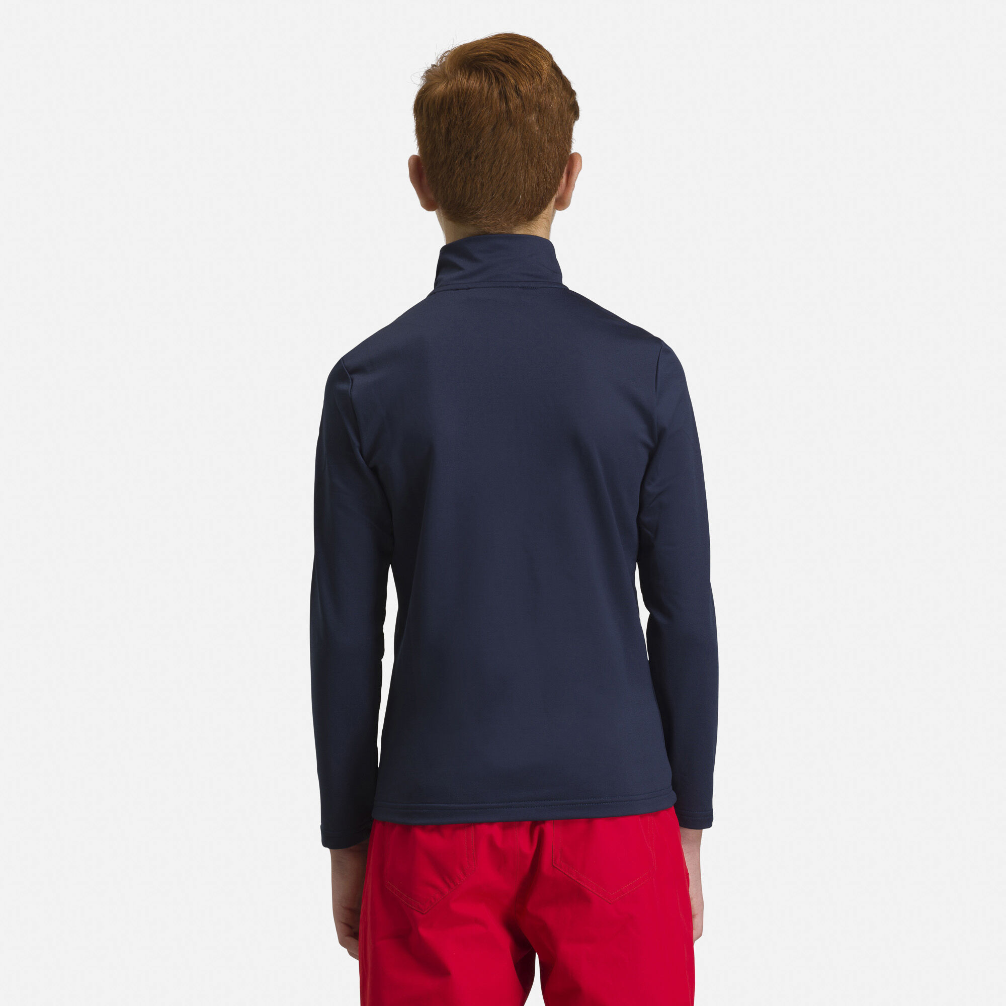 Haut en polaire stretch demi-zip Garçon
