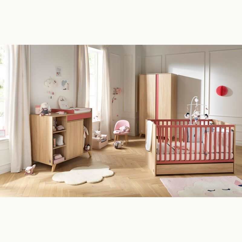 Lit bébé évolutif en lit junior Little big bed Nova